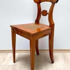 Six Biedermeier Board Chairs - Individual Chair Side View - Styylish