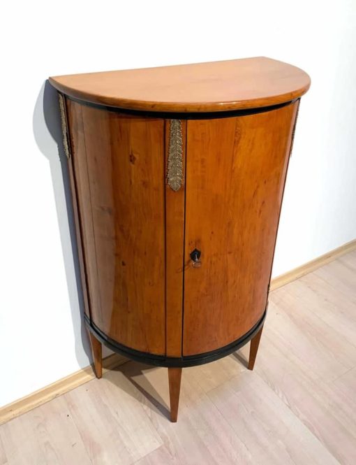 Biedermeier Half Cabinet - Left Side Profile - Styylish