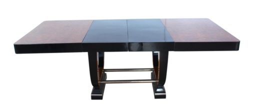Expandable Art Deco Table - Extended Full Profile - Styylish