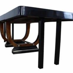 Expandable Art Deco Table - Extended with Extra Legs - Styylish
