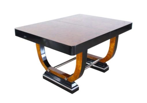 Expandable Art Deco Table - Not Extended - Styylish