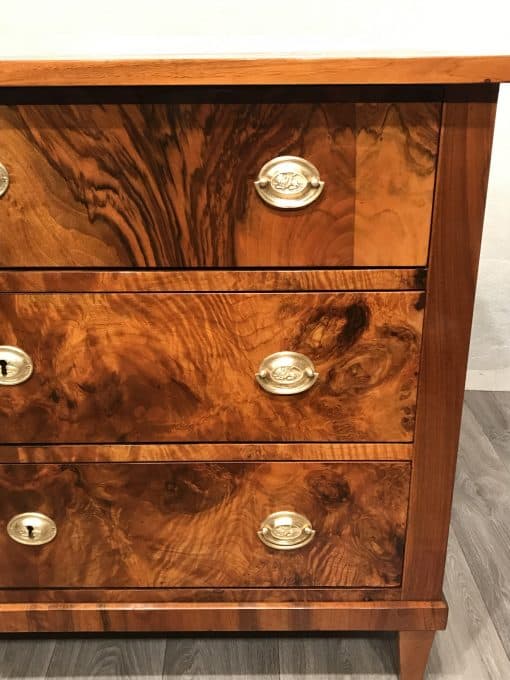 Biedermeier walnut dresser- right side- styylish