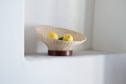 Wicker centerpiece "Mawa", design by Setsu & Shinobu Ito - Image 2