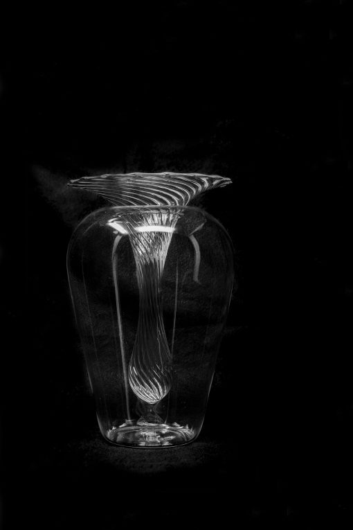 Venetian Glass vase- twist- styylish