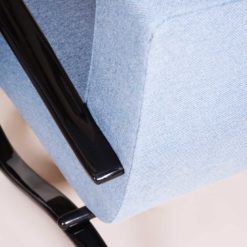 Pair of Blue Armchairs- closeup back- styylish