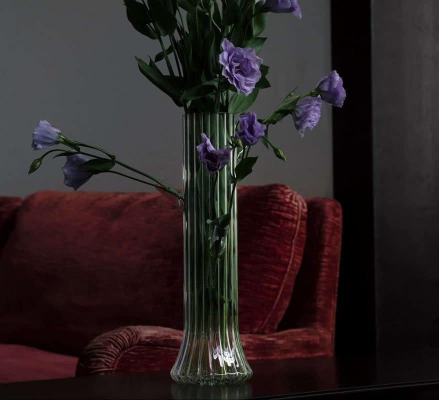 Glass Vase Venice- Interior with vase- Styylish