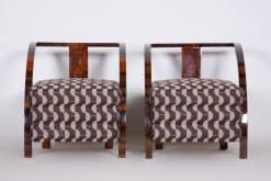 Pair of Art Deco armchairs- front view- styylish