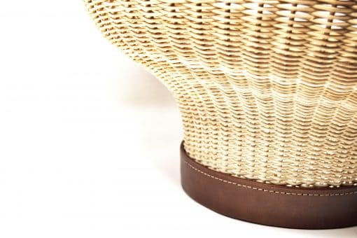 Wicker centerpiece "Mawa", design by Setsu & Shinobu Ito - Image 5