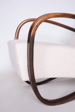 Jindrich Halabala Lounge Chair-detail of front- styylish