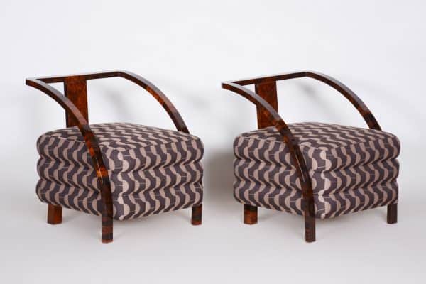 Pair of Art Deco armchairs- styylish