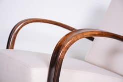 Jindrich Halabala Lounge Chair-detail of armrests- styylish