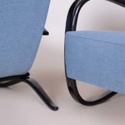 Pair of Blue Armchairs- closeup- styylish