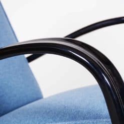 Pair of Blue Armchairs- armrest- styylish