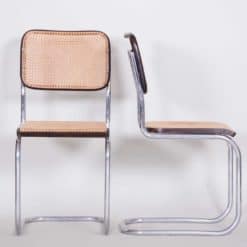Marcel Breuer Chairs- front and side- styylish
