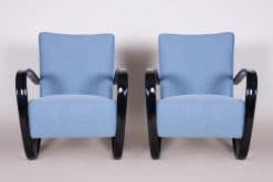 Pair of Blue Armchairs- front- styylish