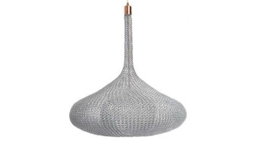 Custom made chandelier- in grey- styylish