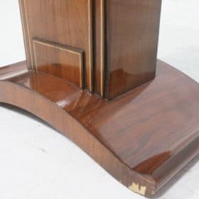 Art Deco Pedestal Table, Rose wood, USA 1920-30