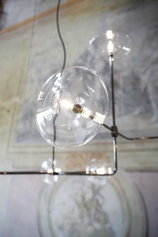 Custom made chandelier- detail of the lamp shades 2- Styylish