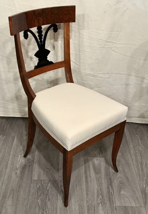 Biedermeier Walnut Chair South German 1820