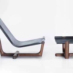 Custom made lounge chair- side view- styylish