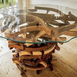 Modern Design Table- Italian Design- wood work detail- Styylish
