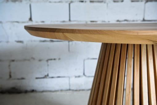 Custom made table- Kyoto, detail of the base and the table top - Styylish