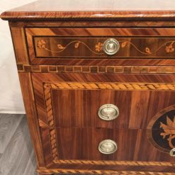 Neoclassical Dresser- king wood with marquetry, left side front- Styylish