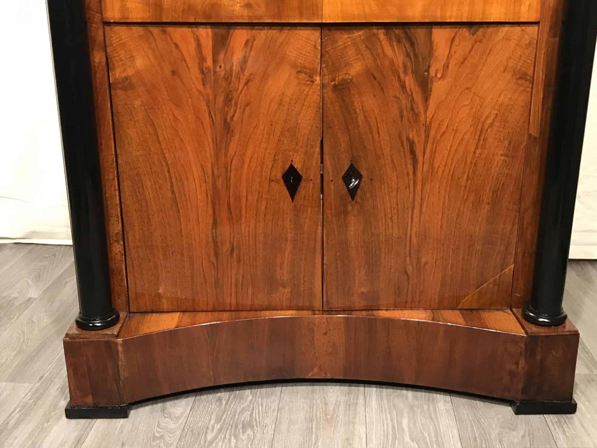 Biedermeier Drop Front Desk- walnut veneer- Styylish