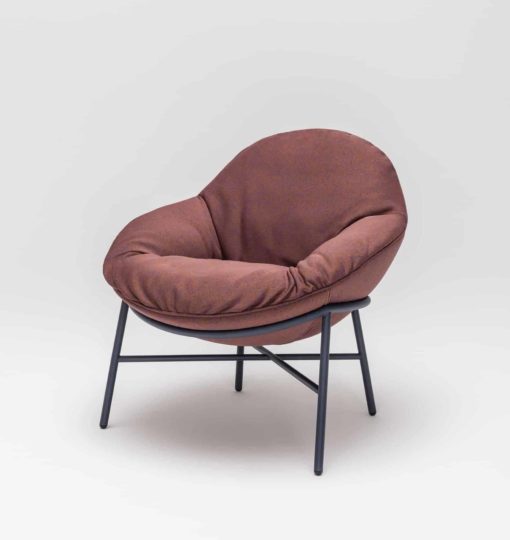 Custom Made Lounge Chair old pink- Styylish