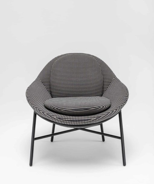Custom Made Lounge Chair- face view- Styylish