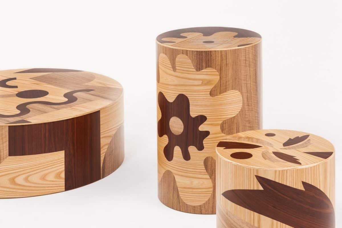 Do Ro Ta contemporary stool and table series by Alessandro Mendini- Styylish