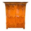 Biedermeier Armoire- cherry wood with two doors and two drawers- styylish