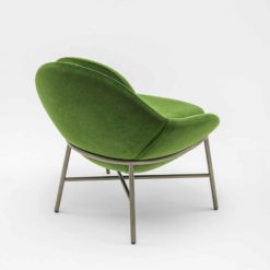 Custom Made Lounge Chair- green back view- Styylish