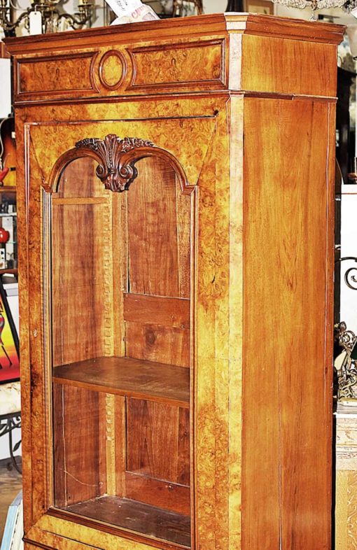 Louis Philippe Bookcase- view of the door- styylish