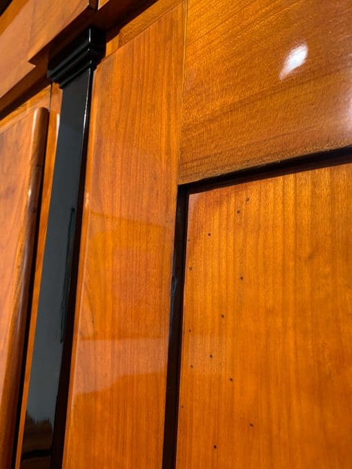 Antique Armoire- Solid cherry wood- detail of the door panel- styylish
