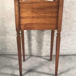 Two provincial nightstands- one of the two- back view- styylish