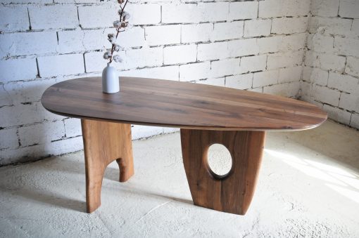 Custom made dining table- side view- styylish