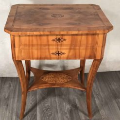 Antique Sewing Table- Biedermeier period- Front view- Styylish