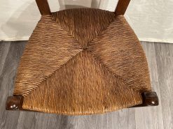 Rustic chairs- view of the seat- styylish