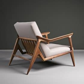 Modern Custom Made Armchair, European Design, Hand Made