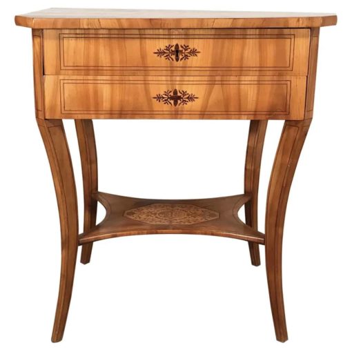 Antique Sewing Table- Biedermeier period- Styylish