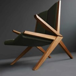 Modern Custom Made Lounge Chair- view from below- styylish