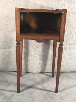 Two provincial nightstands- one of the two- styylish