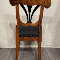 Biedermeier walnut chairs- back view of the chair- styylish