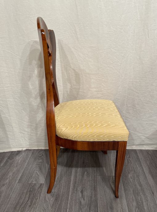 Viennese Biedermeier chairs- side view of one chair- styylish
