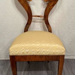 Viennese Biedermeier chairs - front view of one chair- styylish
