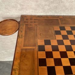 Louis XVI card table- detail of the top left corner- styylish