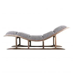 Bridge Lounge Chair: Contemporary European Design, Hand Made
