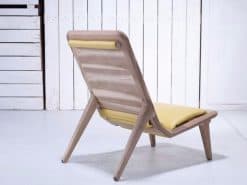 Modern Yellow chair- view from the back- Styylish