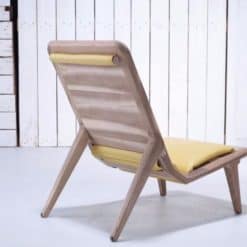 Modern Yellow chair- view from the back- Styylish